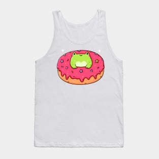 Frog Pink Donut Tank Top